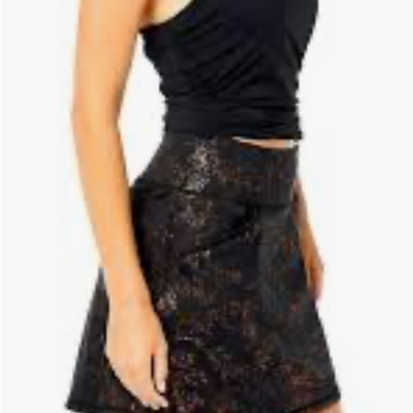 Lilly Pulitzer Lulextic Sabbia Skort Time To Tiki Foil Small S - Picture 7 of 8